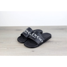 Givenchy Slide Sandal Logo Black