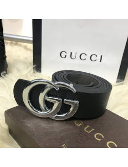 Belt Gucci GG Marmont Silver