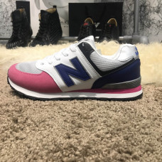 New Balance 574 Blue/Pink