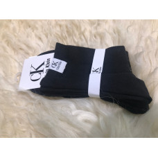 Socks Calvin Klein Long Square Logo Black