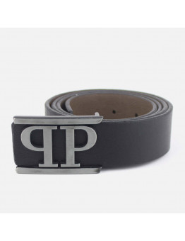 Belt Philipp Plein Letters Black